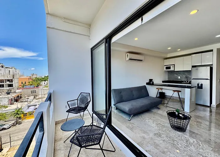 Cerca De La Playa - Roof Con Alberca- Depto Moderno! *